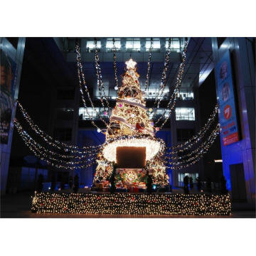 Струнные огни рождественская елка